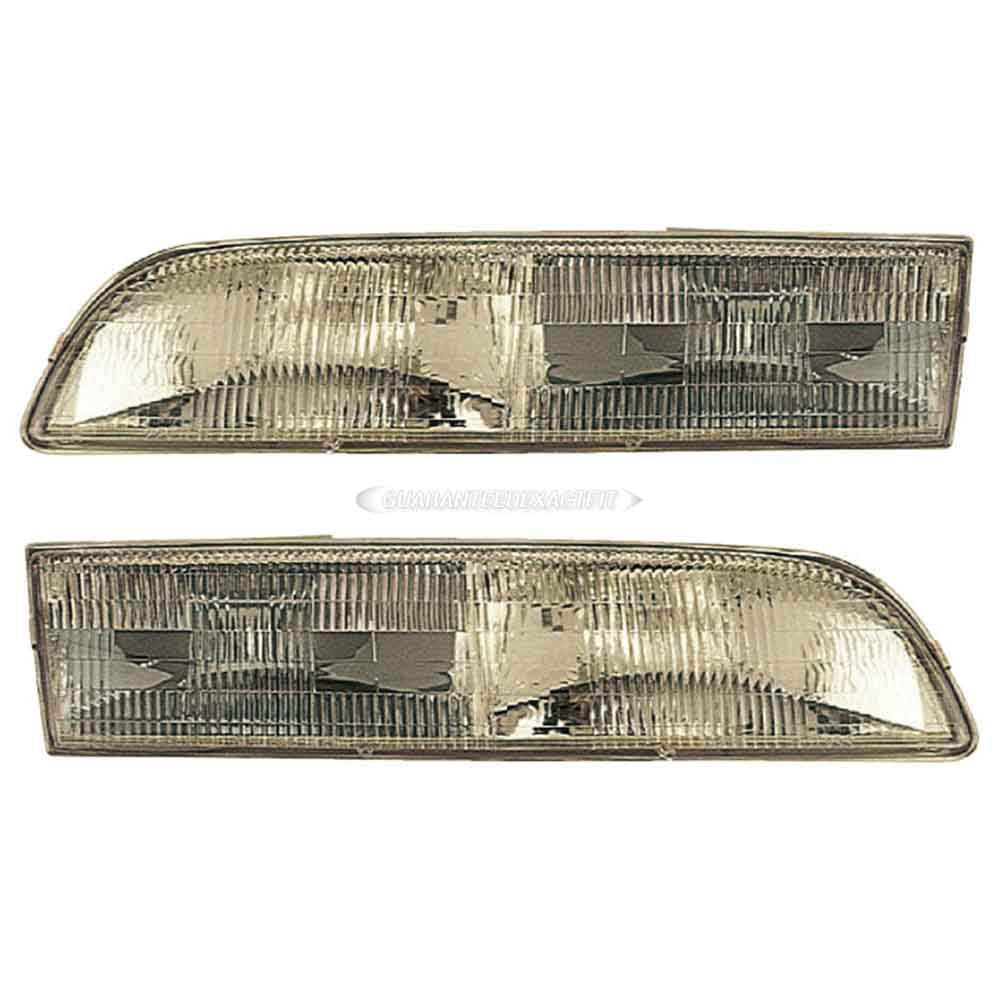 1994 Ford Crown Victoria Headlight Assembly Pair
