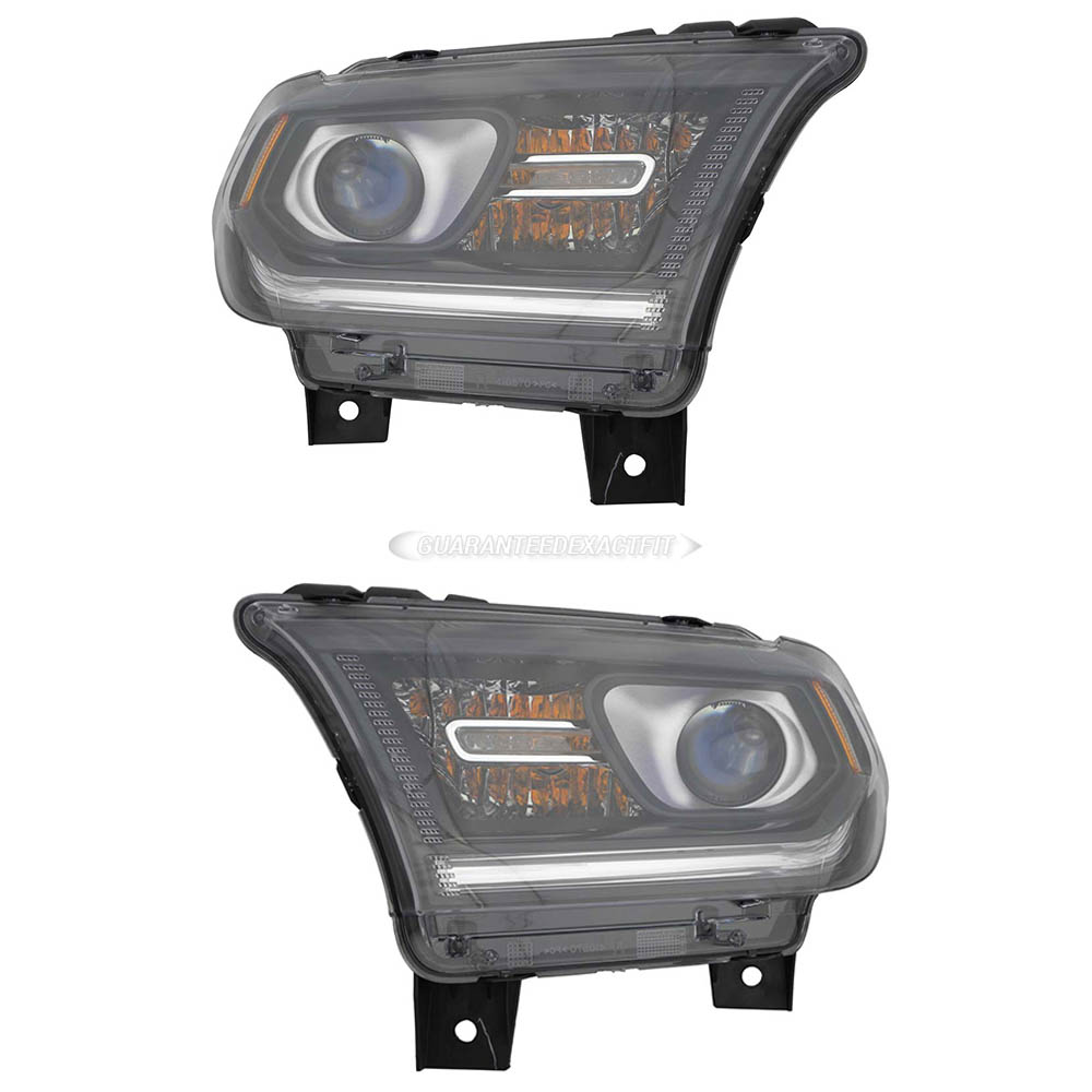 2017 Dodge Durango Headlight Assembly Pair