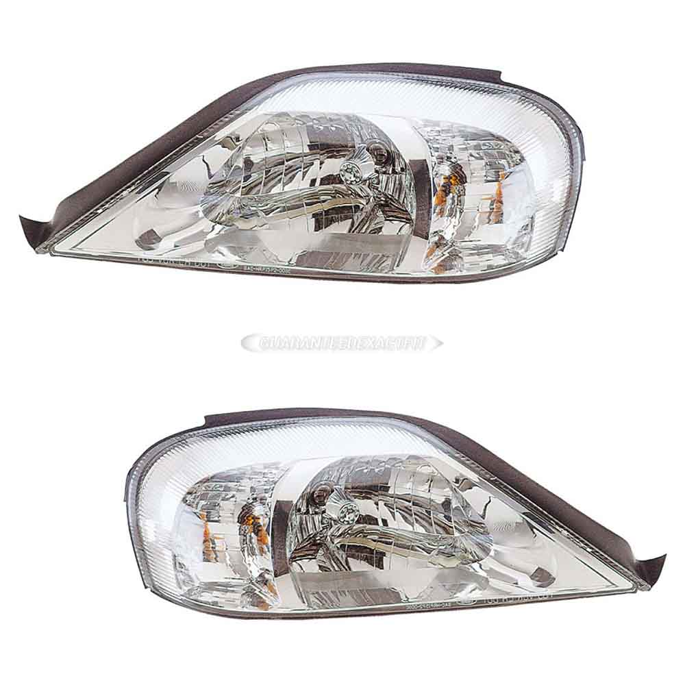 2000 Mercury Sable Headlight Assembly Pair