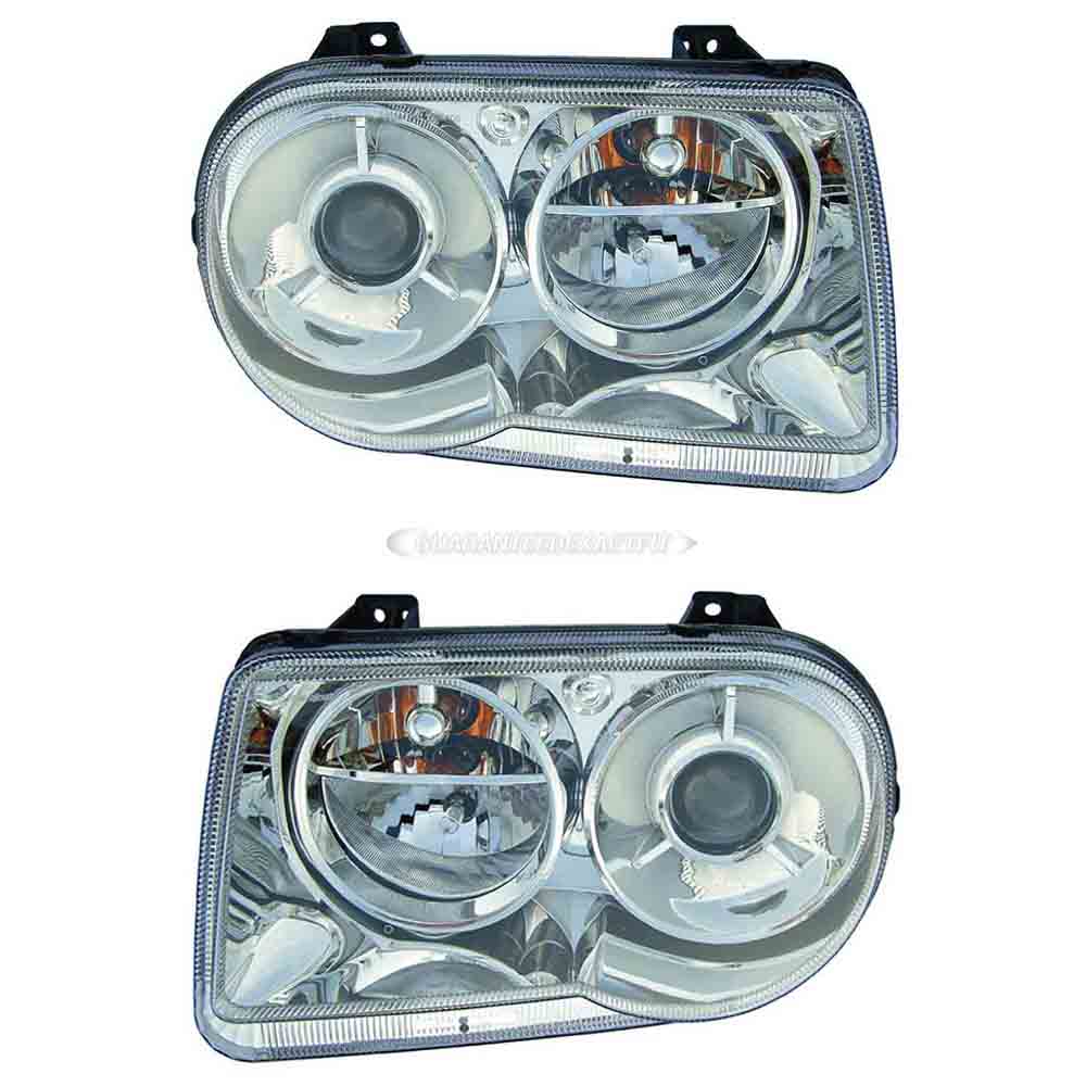 
 Chrysler 300 headlight assembly pair 