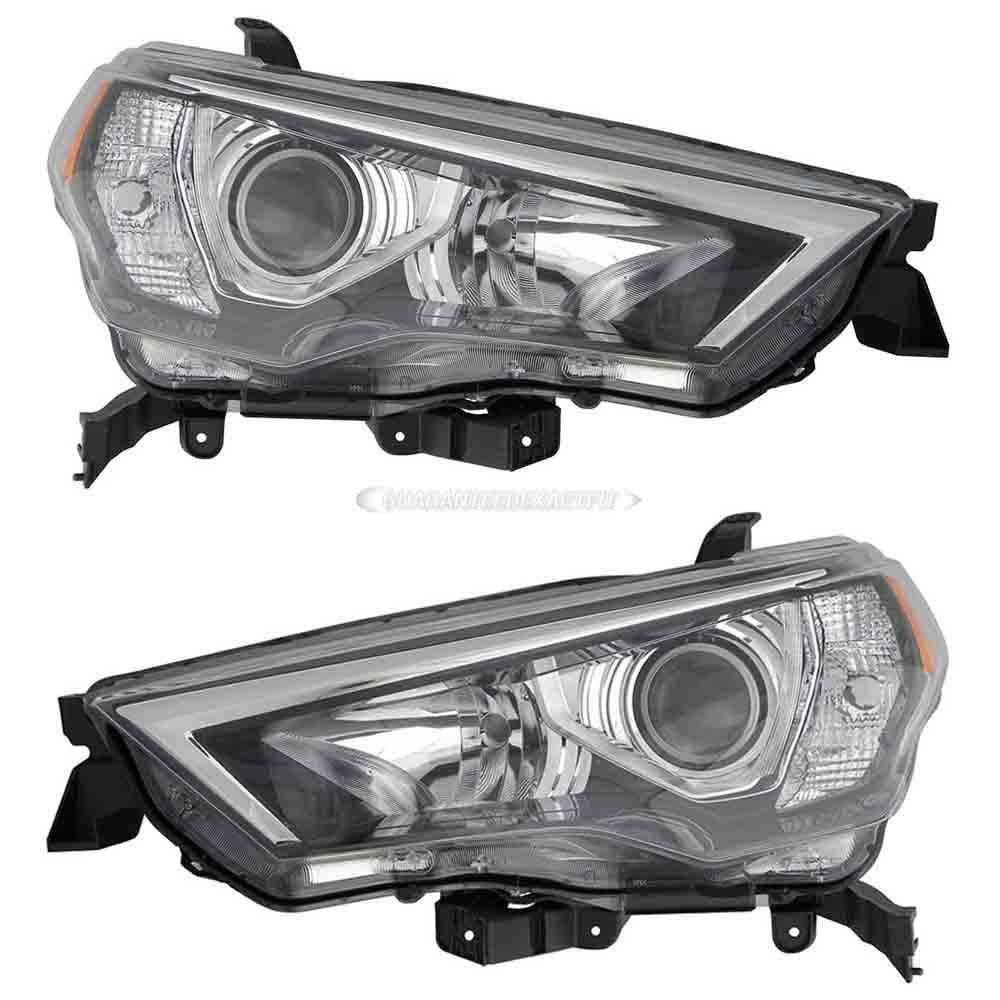2019 Toyota 4Runner Headlight Assembly Pair
