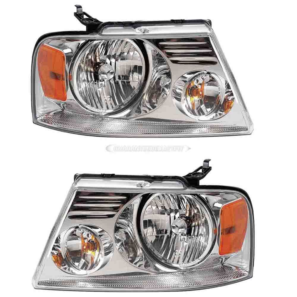 2007 Ford F Series Trucks Headlight Assembly Pair