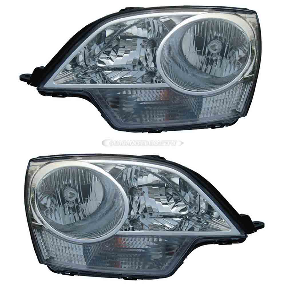  Chevrolet captiva sport headlight assembly pair 