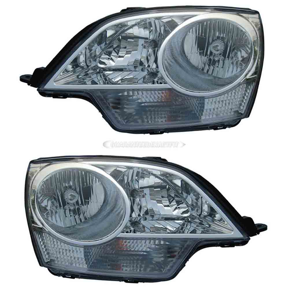 BuyAutoParts 16-84725A9 Headlight Assembly Pair