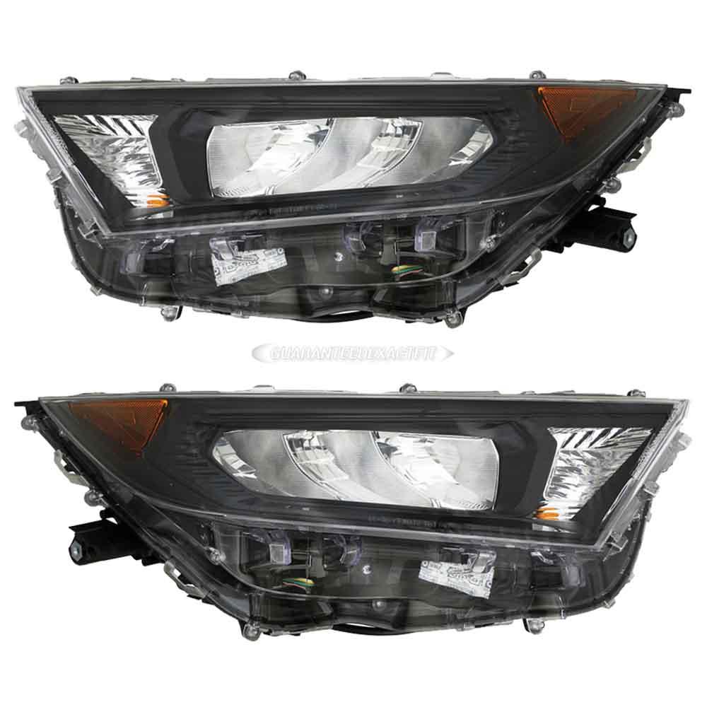 2021 Toyota RAV4 Headlight Assembly Pair