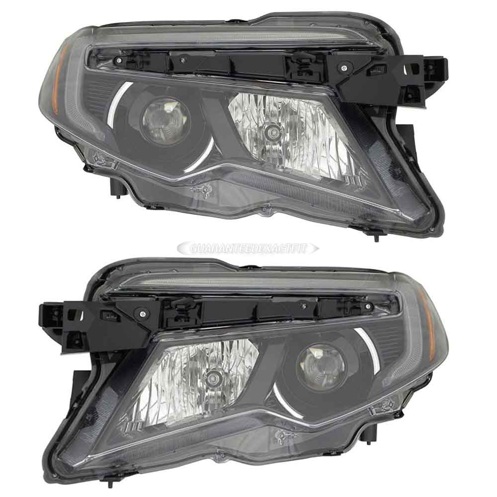 2017 Honda Pilot Headlight Assembly Pair