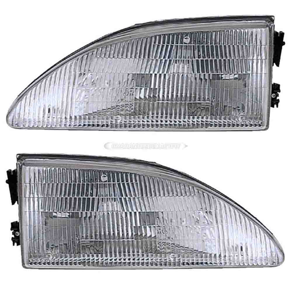 1994 Ford Mustang Headlight Assembly Pair