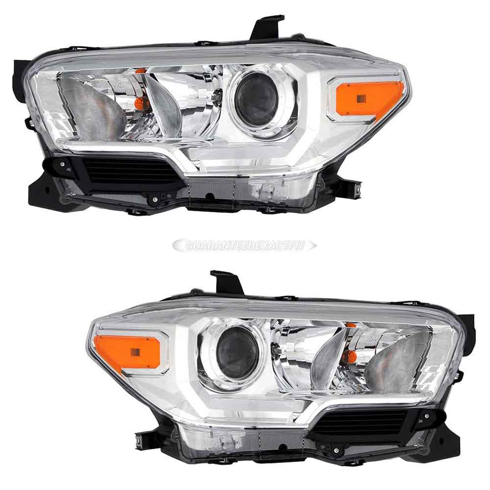 2021 Toyota Tacoma Headlight Assembly Pair