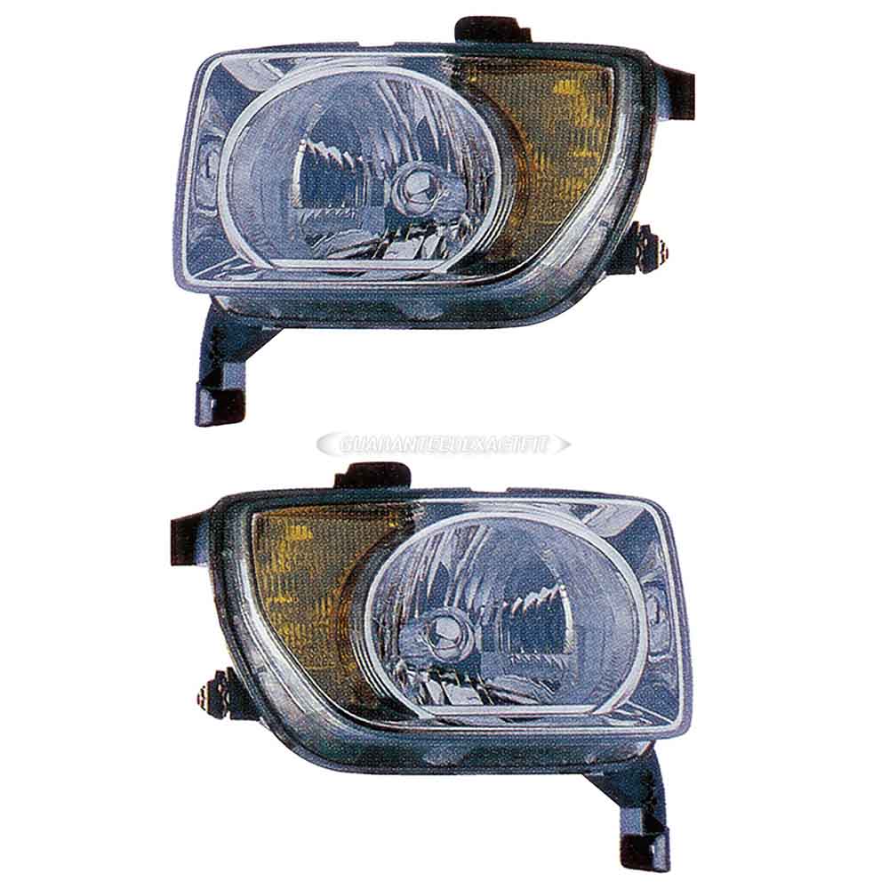 2004 Honda Element Headlight Assembly Pair