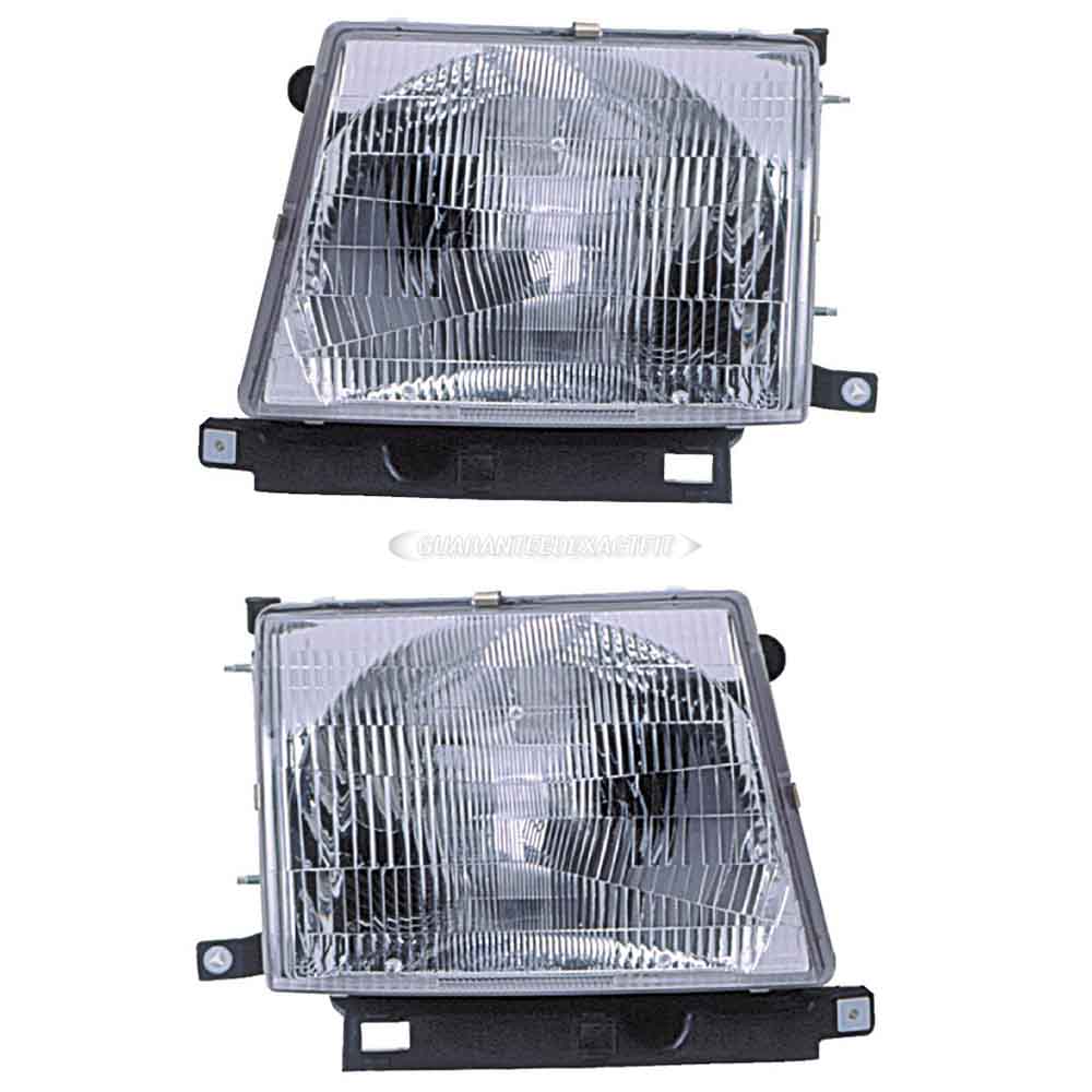 2000 Toyota Tacoma Headlight Assembly Pair