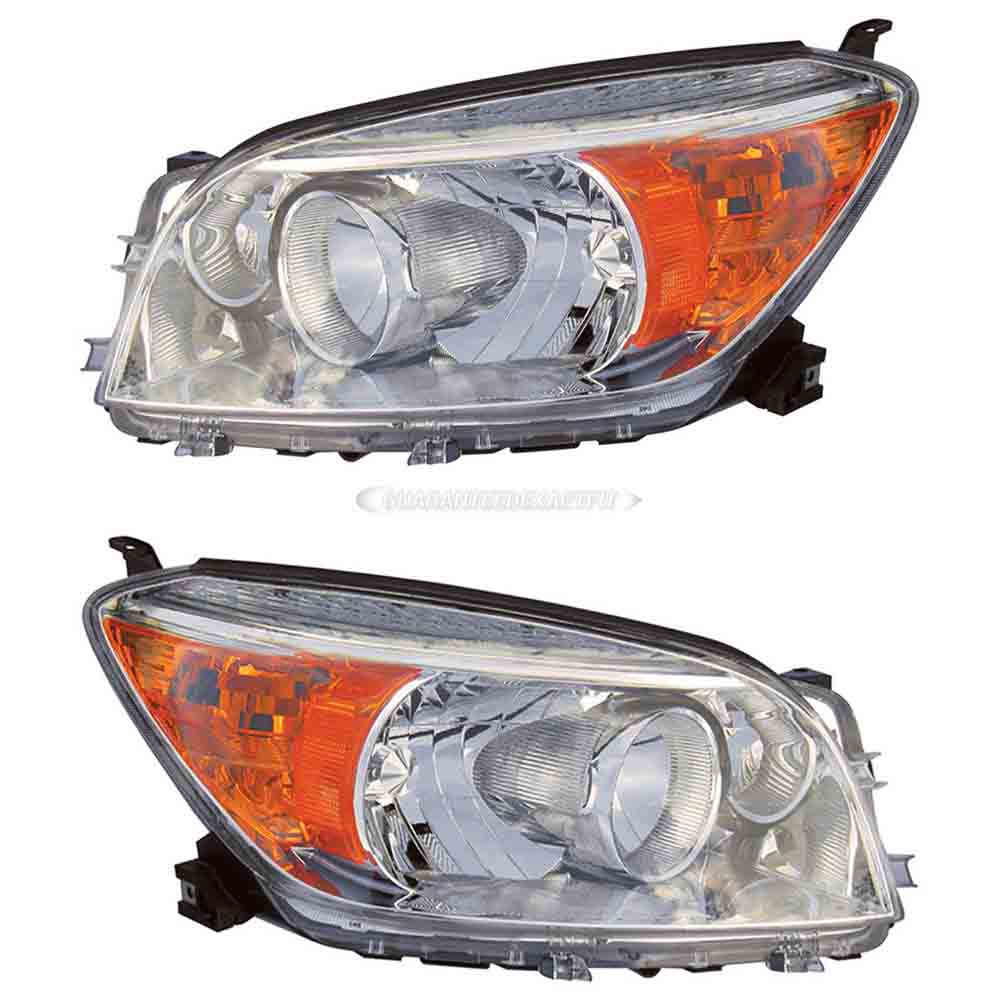 2007 Toyota RAV4 Headlight Assembly Pair