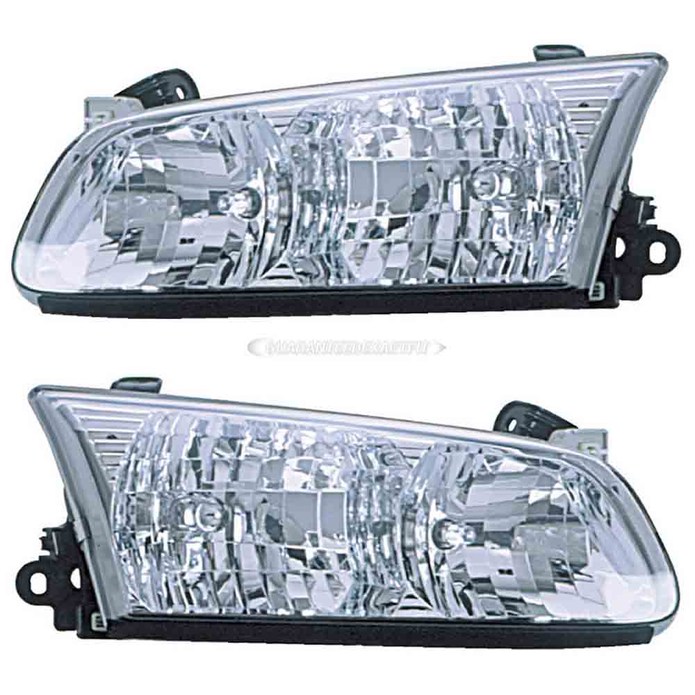2000 Toyota Camry Headlight Assembly Pair