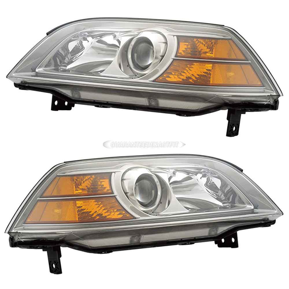 BuyAutoParts 16-84860A9 Headlight Assembly Pair