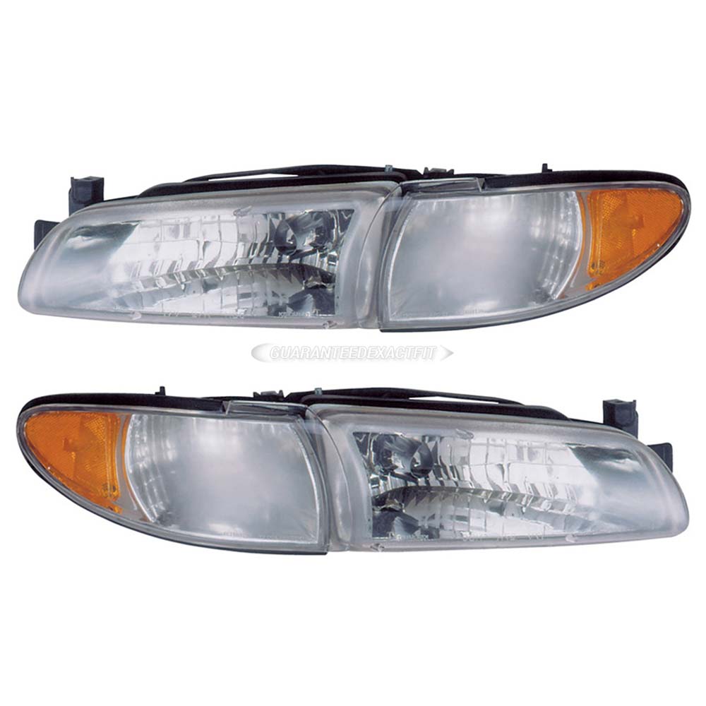BuyAutoParts 16-84865A9 Headlight Assembly Pair