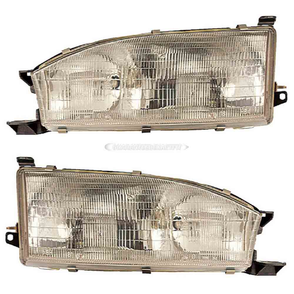 1994 Toyota Camry Headlight Assembly Pair
