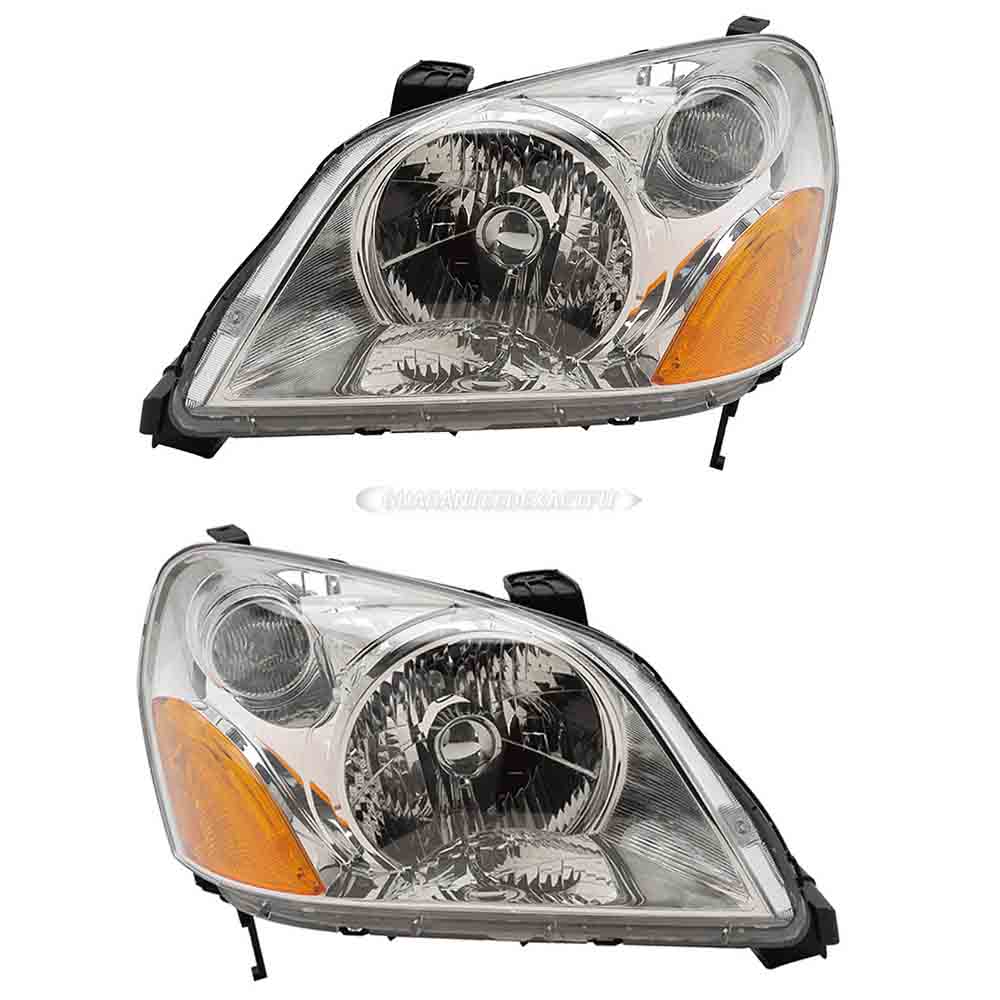 2003 Honda Pilot Headlight Assembly Pair