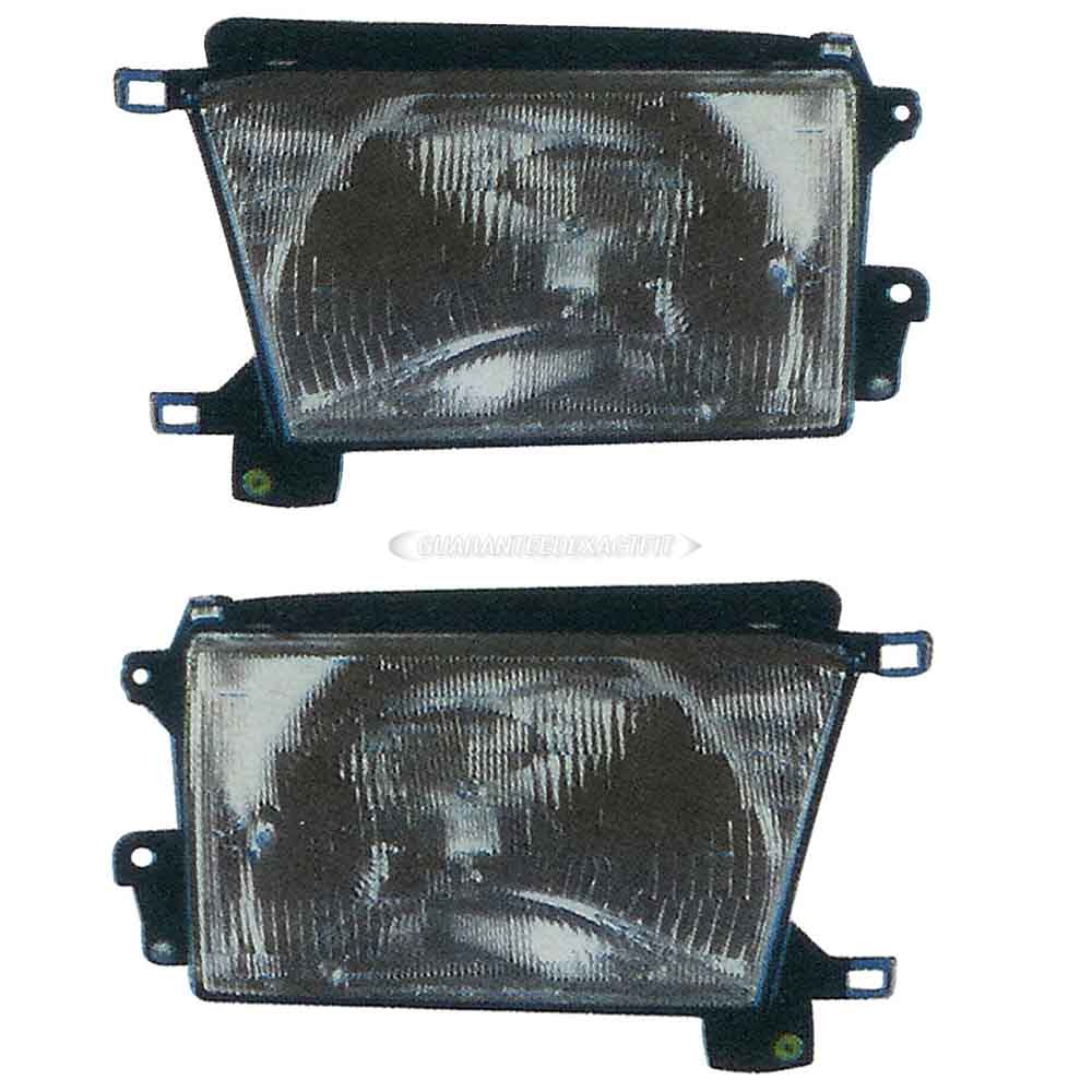 1998 Toyota 4Runner Headlight Assembly Pair