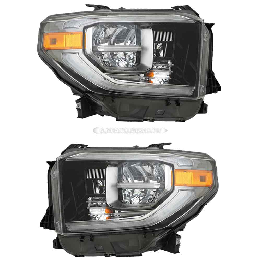 2018 Toyota Tundra Headlight Assembly Pair
