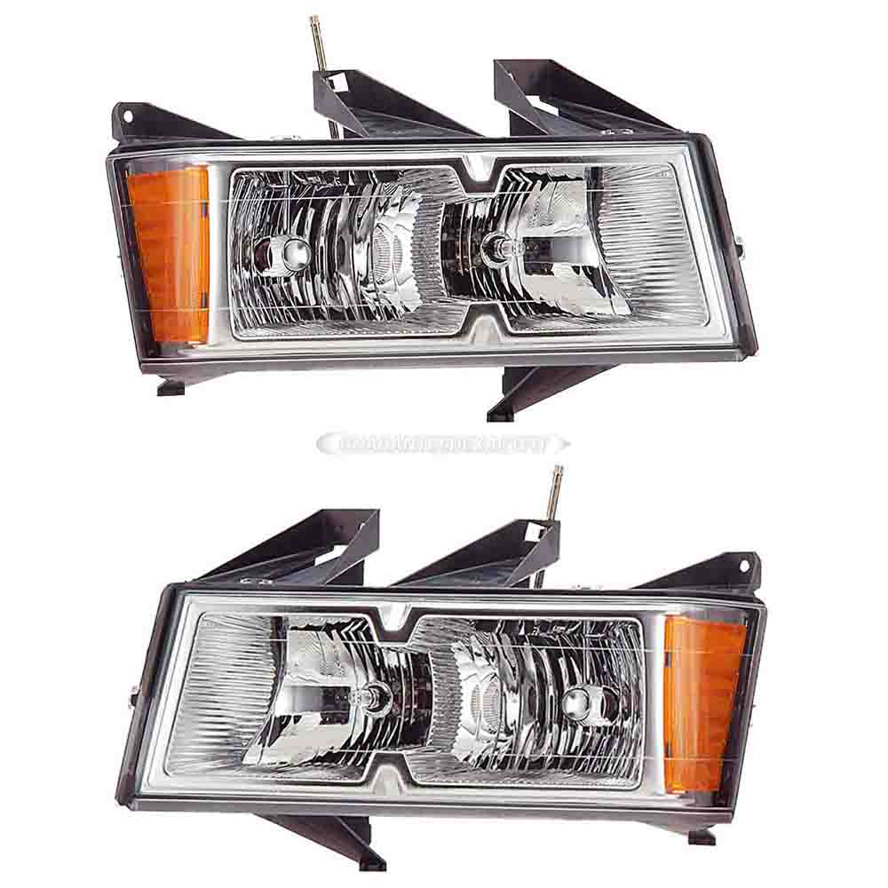 2007 Gmc Canyon Headlight Assembly Pair