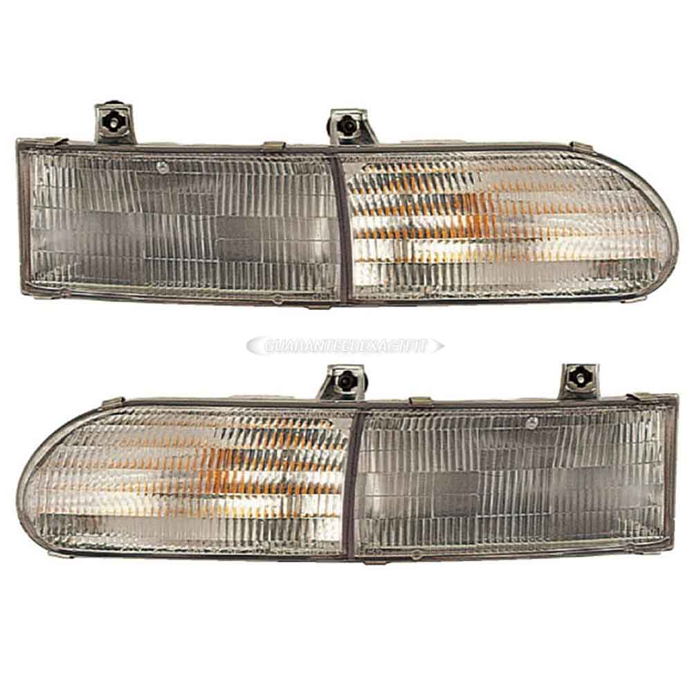1993 Ford Taurus Headlight Assembly Pair