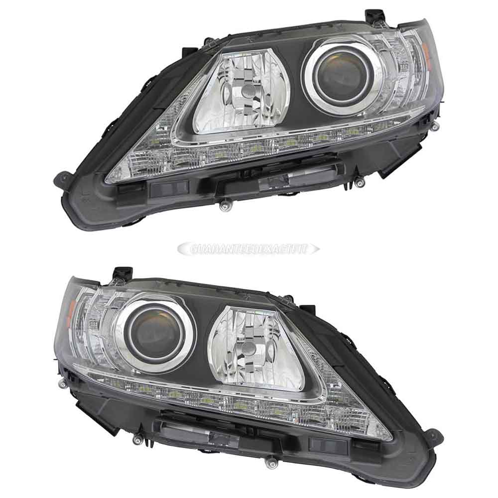 2014 Lexus ES350 Headlight Assembly Pair
