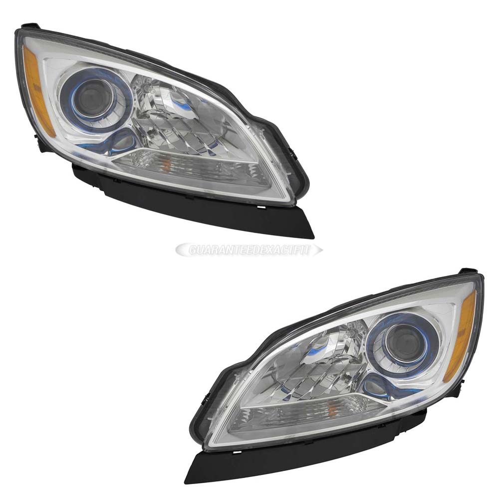 2014 Buick Verano Headlight Assembly Pair