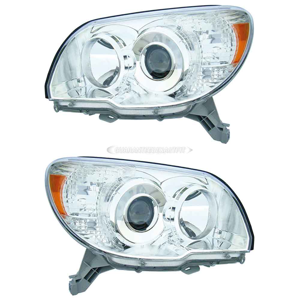 2006 Toyota 4Runner Headlight Assembly Pair
