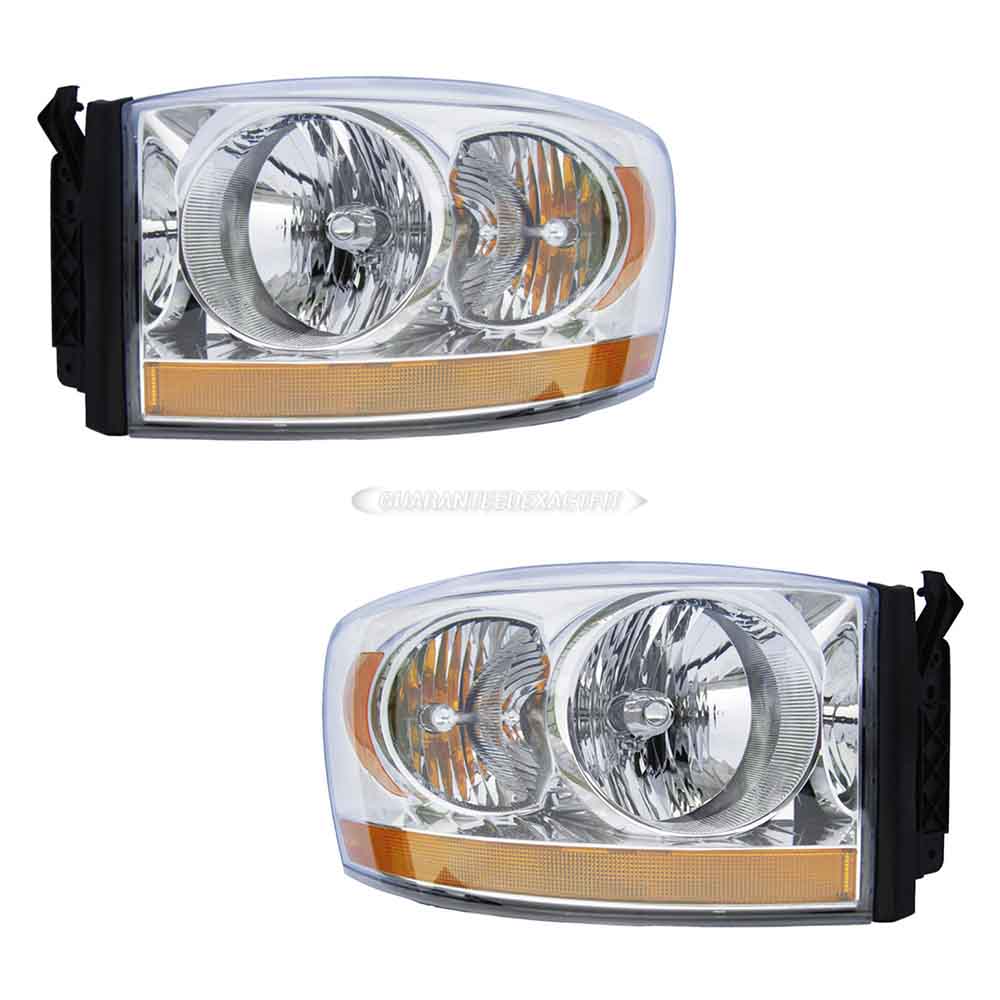2006 Dodge Ram Trucks Headlight Assembly Pair