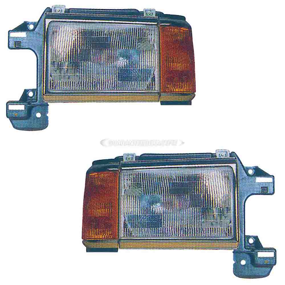 1990 Ford Bronco Headlight Assembly Pair