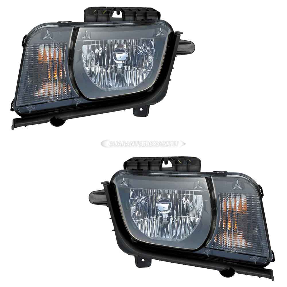 2012 Chevrolet Camaro Headlight Assembly Pair