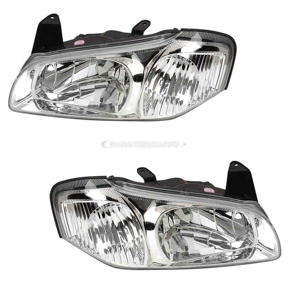 2000 Nissan Maxima Headlight Assembly Pair