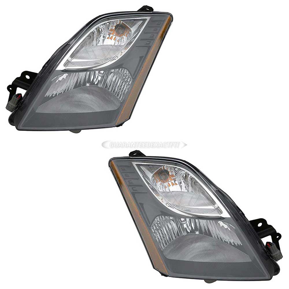 2012 Nissan Sentra Headlight Assembly Pair