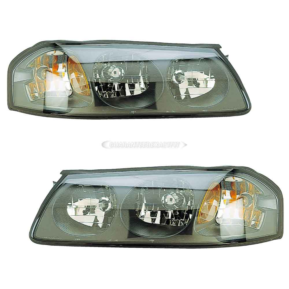 2004 Chevrolet Impala Headlight Assembly Pair