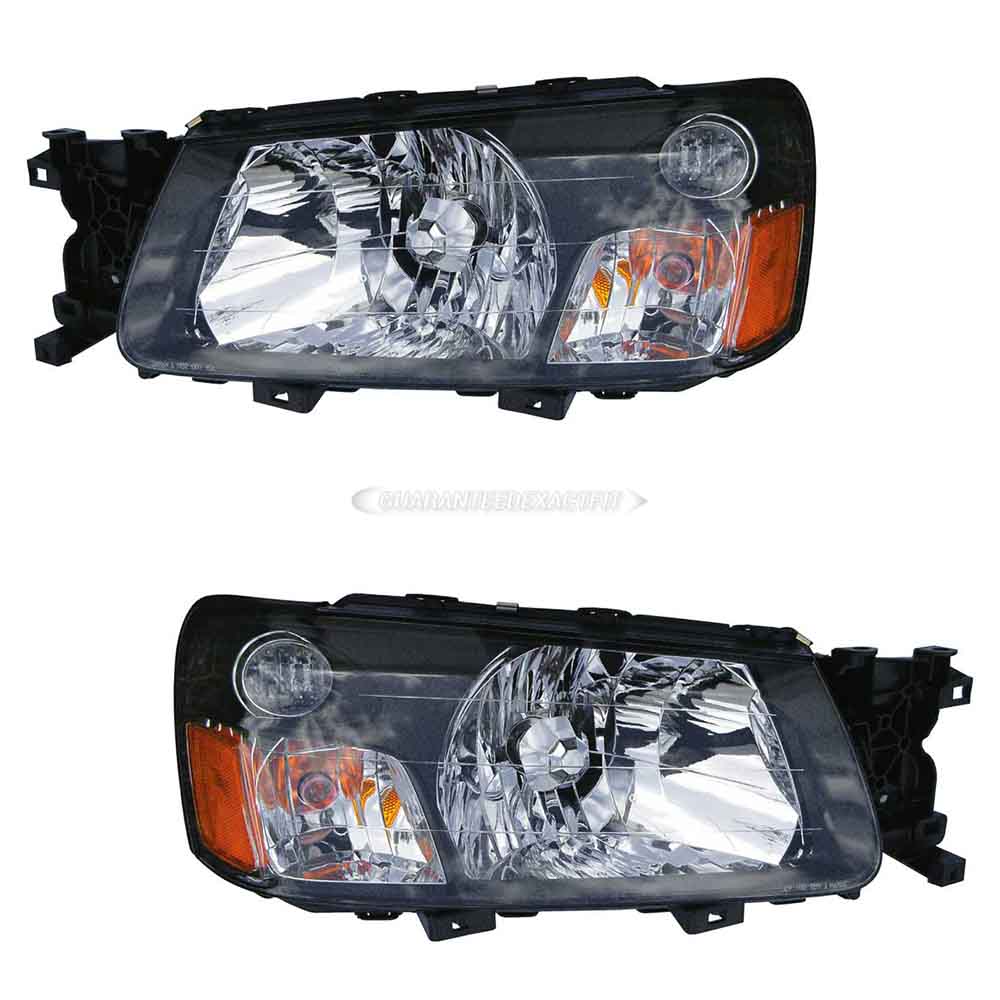 2005 Subaru Forester Headlight Assembly Pair