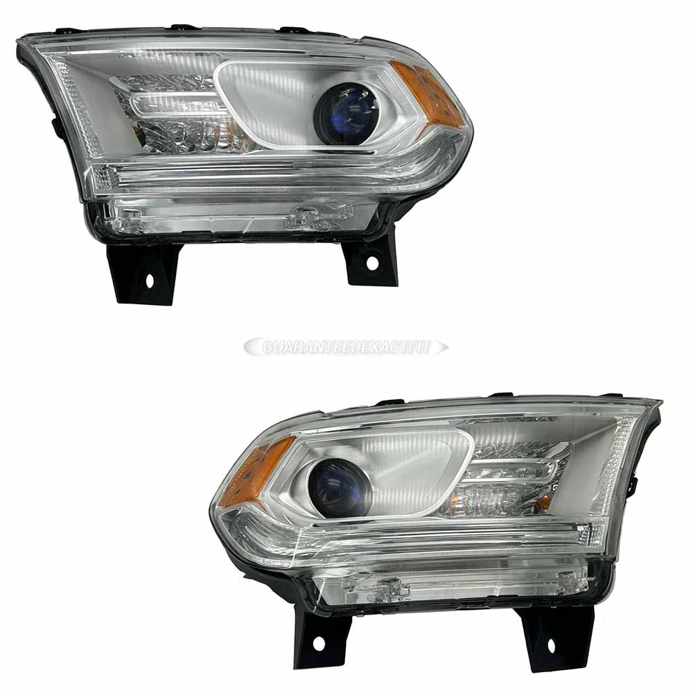 2015 Dodge Durango Headlight Assembly Pair