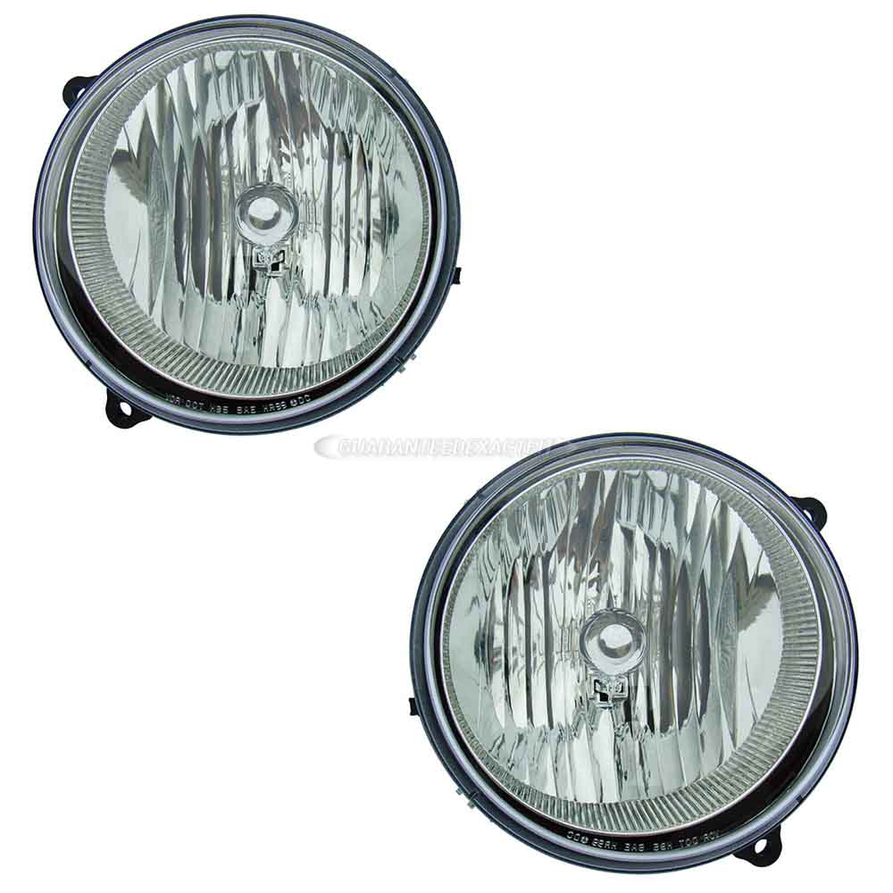 2007 Jeep Liberty Headlight Assembly Pair