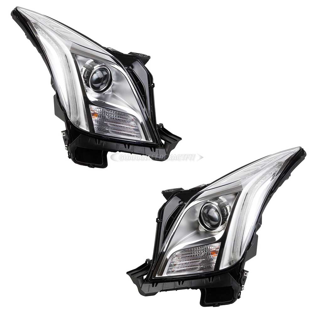 2015 Cadillac XTS Headlight Assembly Pair