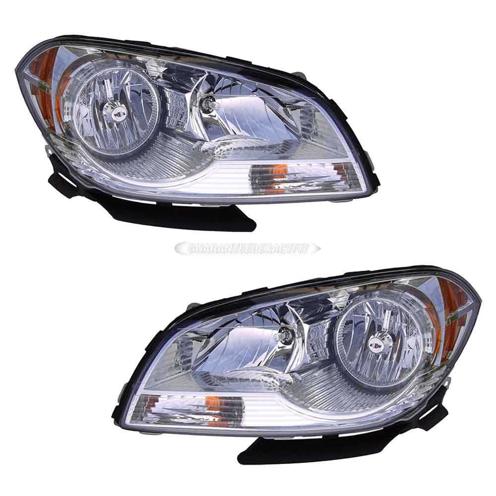 2012 Chevrolet Malibu Headlight Assembly Pair