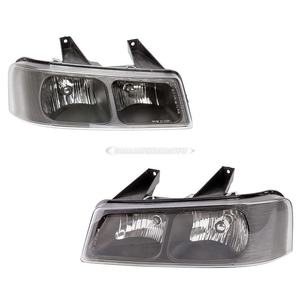 2005 Gmc Savana 2500 Headlight Assembly Pair