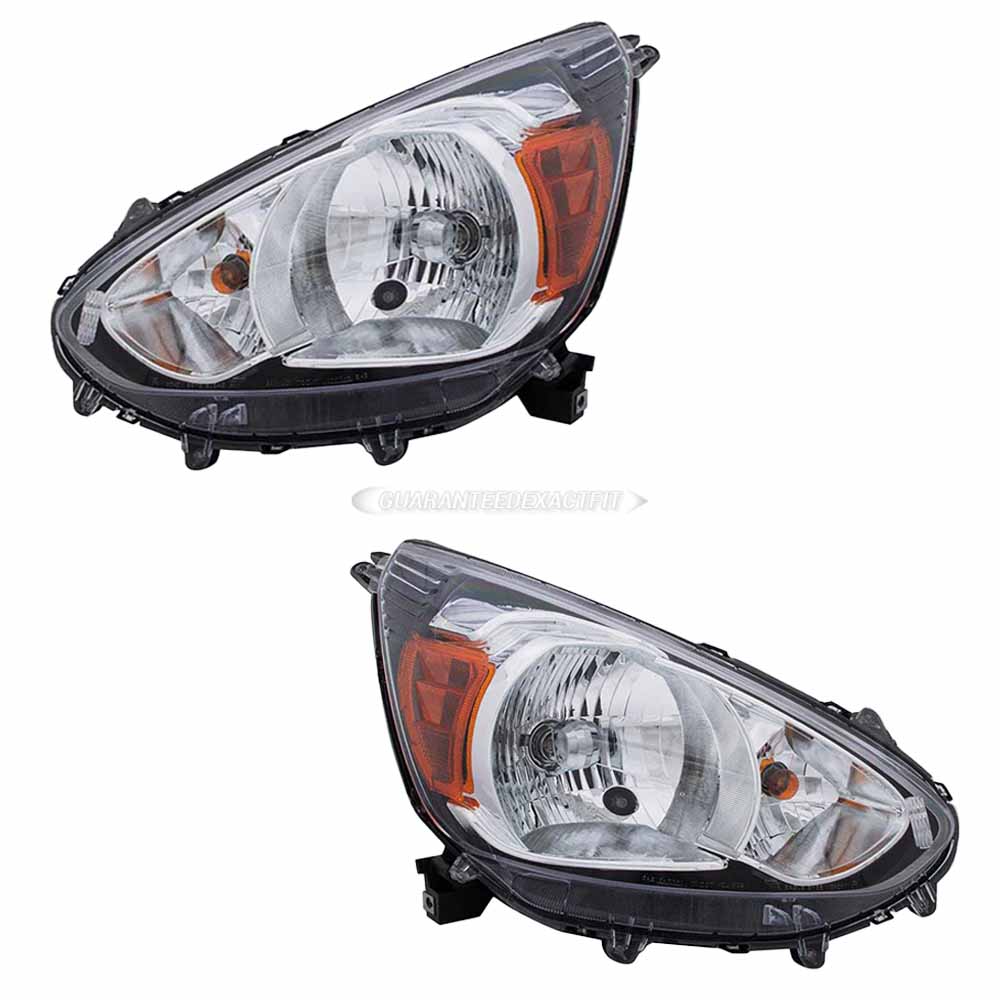 2017 Mitsubishi Mirage Headlight Assembly Pair