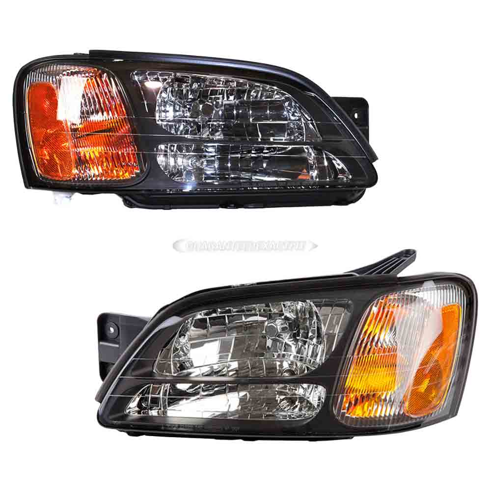 2000 Subaru Outback Headlight Assembly Pair