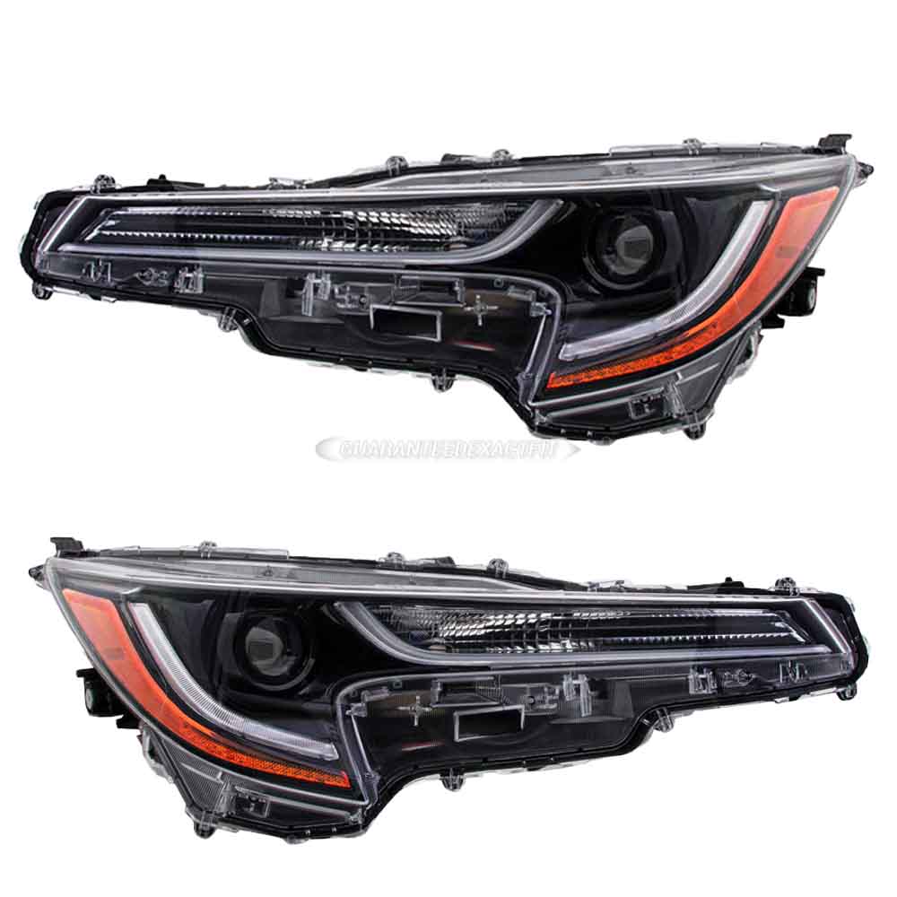 2021 Toyota Corolla Headlight Assembly Pair