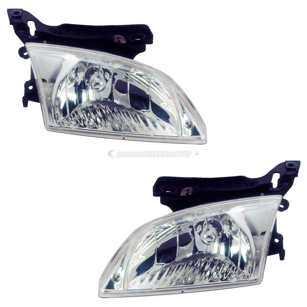 2000 Chevrolet Cavalier Headlight Assembly Pair