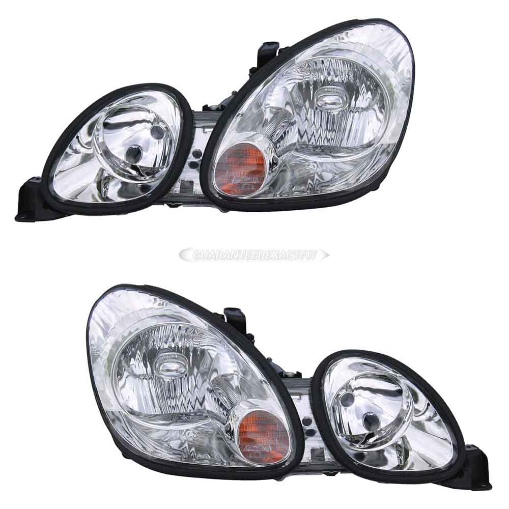 1999 Lexus GS300 Headlight Assembly Pair