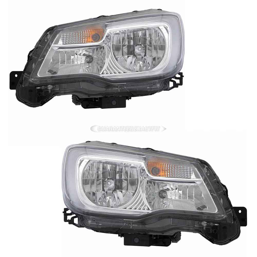 2018 Subaru Forester Headlight Assembly Pair