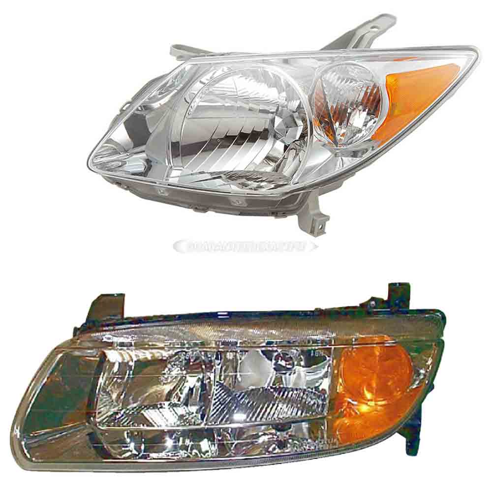 2000 Saturn LS1 Headlight Assembly Pair