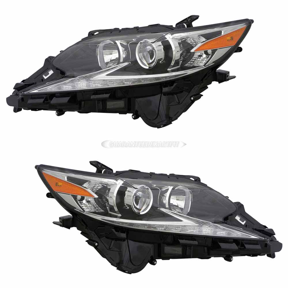 2018 Lexus ES300h Headlight Assembly Pair