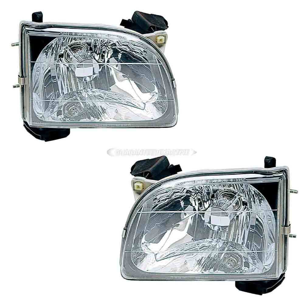 2003 Toyota Tacoma Headlight Assembly Pair