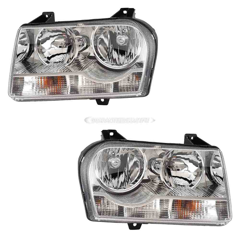 2007 Chrysler 300 Headlight Assembly Pair