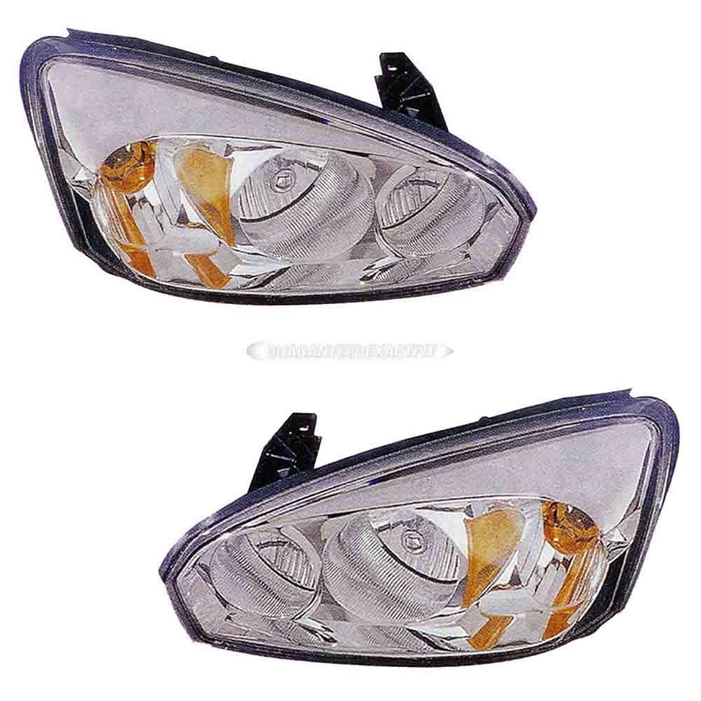 2004 Chevrolet Malibu Headlight Assembly Pair